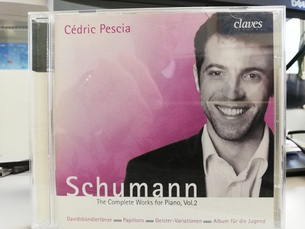 Cédric Pescia - Schumann complete works for piano, vol.2 vinyl record