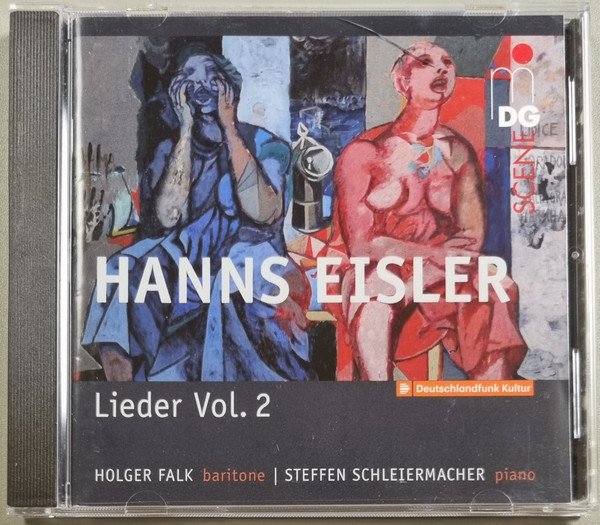Hanns Eisler - Lieder Vol. 2 vinyl record