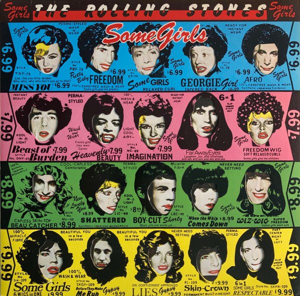 The Rolling Stones - Some Girls vinyl record