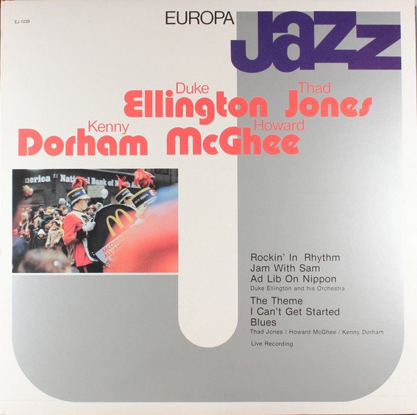Duke Ellington - Europa Jazz vinyl record