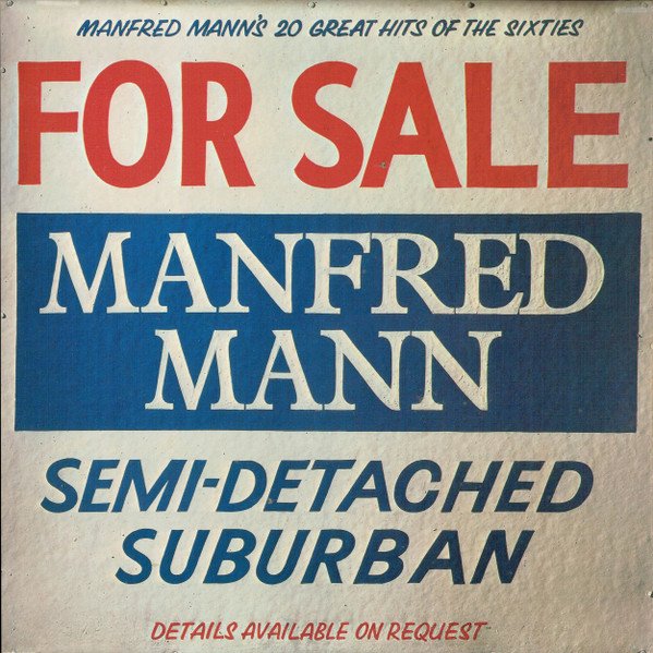 Manfred Mann - Semi-Detached Suburban (20 Great Hits Of The Sixties) vinyl record