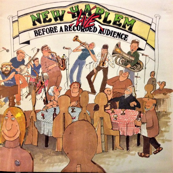 New Harlem Jazz Band - New Harlem Live Before A Recorded Audience vinyl record